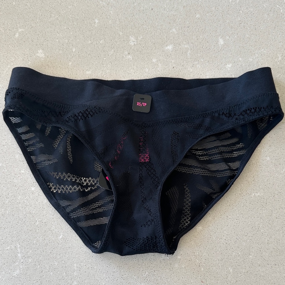 La SENZA Black Sheer Panties
